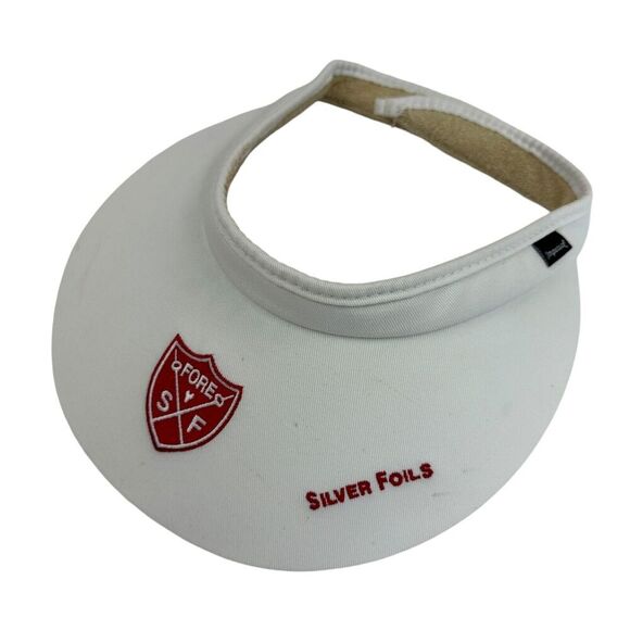 VINTAGE Imperial The Silver Foils 1909 Women's Amateur Golf Association Visor - Picture 1 of 9